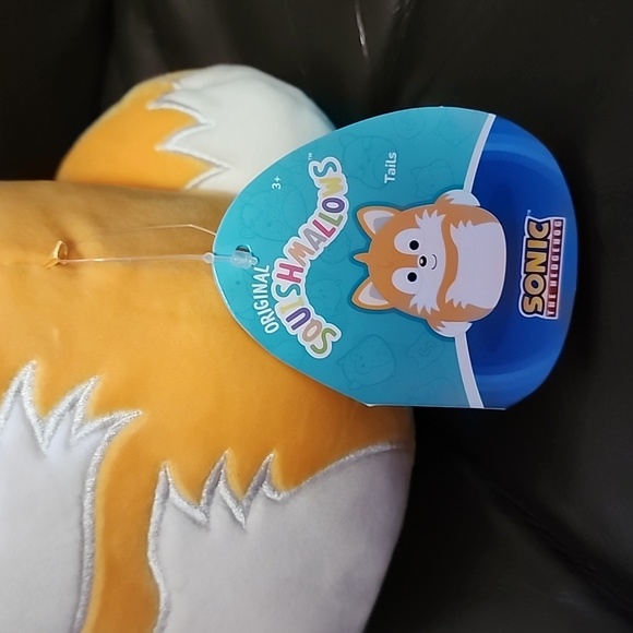 Brand new Tails From Sonic the Hedhog Squishmallows Pillow - Picture 4 of 9